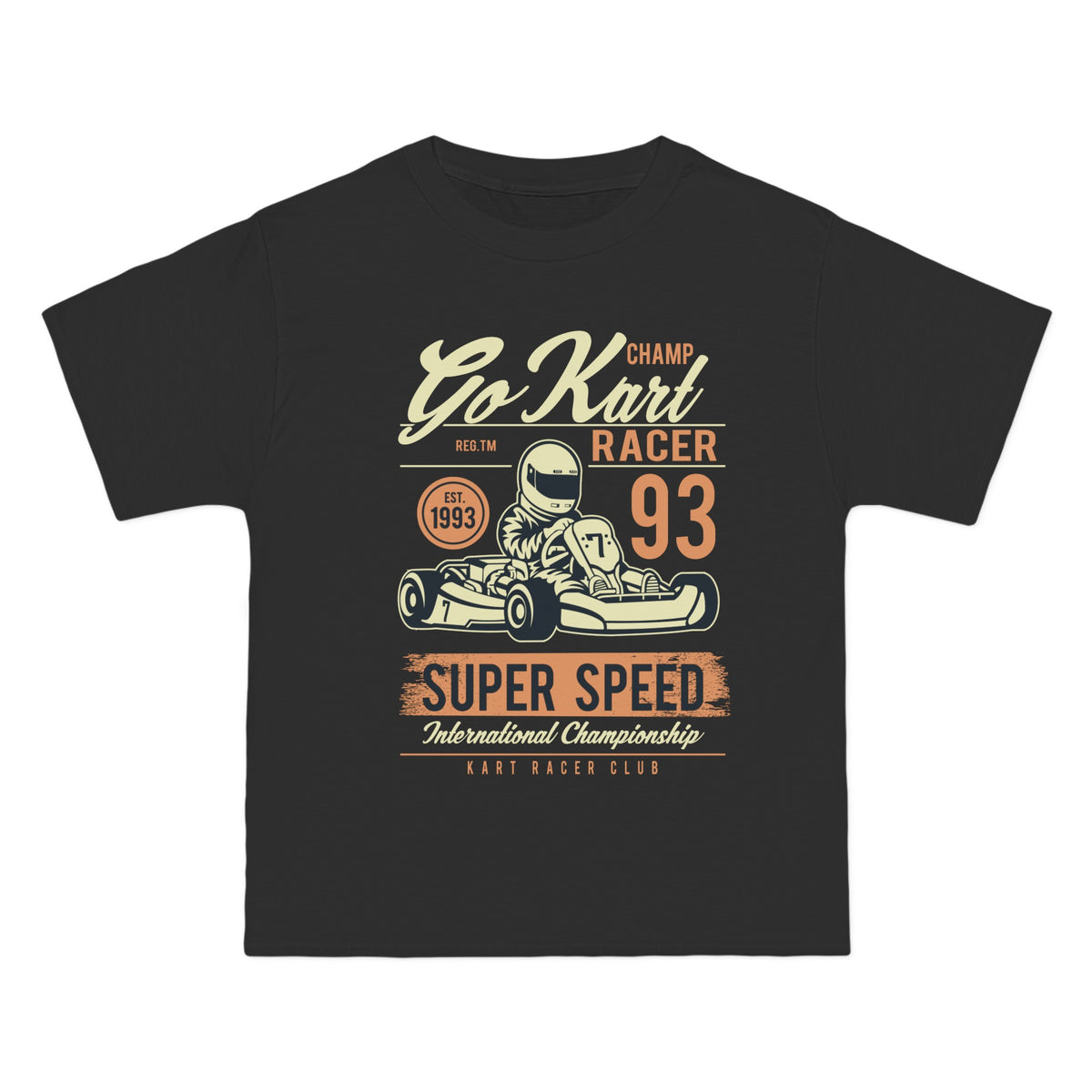 Go Kart Racer Graphic T Shirt-INNBLAC Fashion Apparel