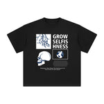 Grow Selfishness Abstract Graphic Tee-INNBLAC Fashion Apparel