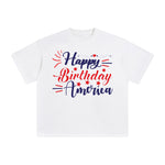 Happy Birthday America Graphic Tee-INNBLAC Fashion Apparel