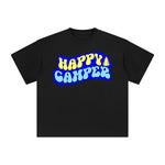 Happy Camper Graphic Tee-INNBLAC Fashion Apparel