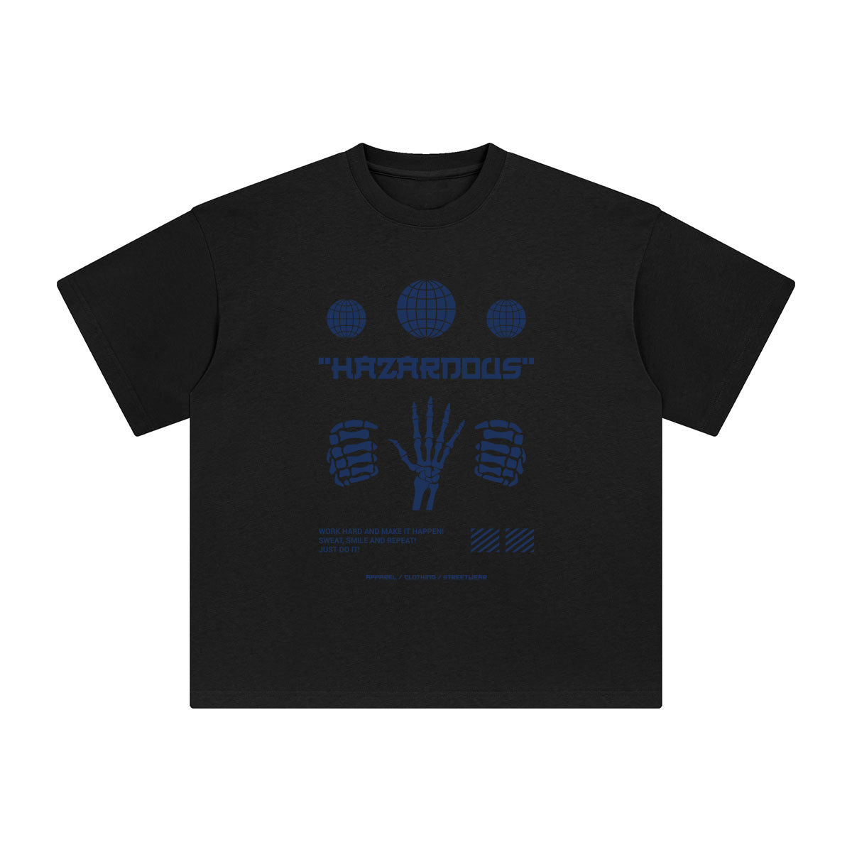 Hazardous Aesthetic Graphic T Shirt-INNBLAC Fashion Apparel