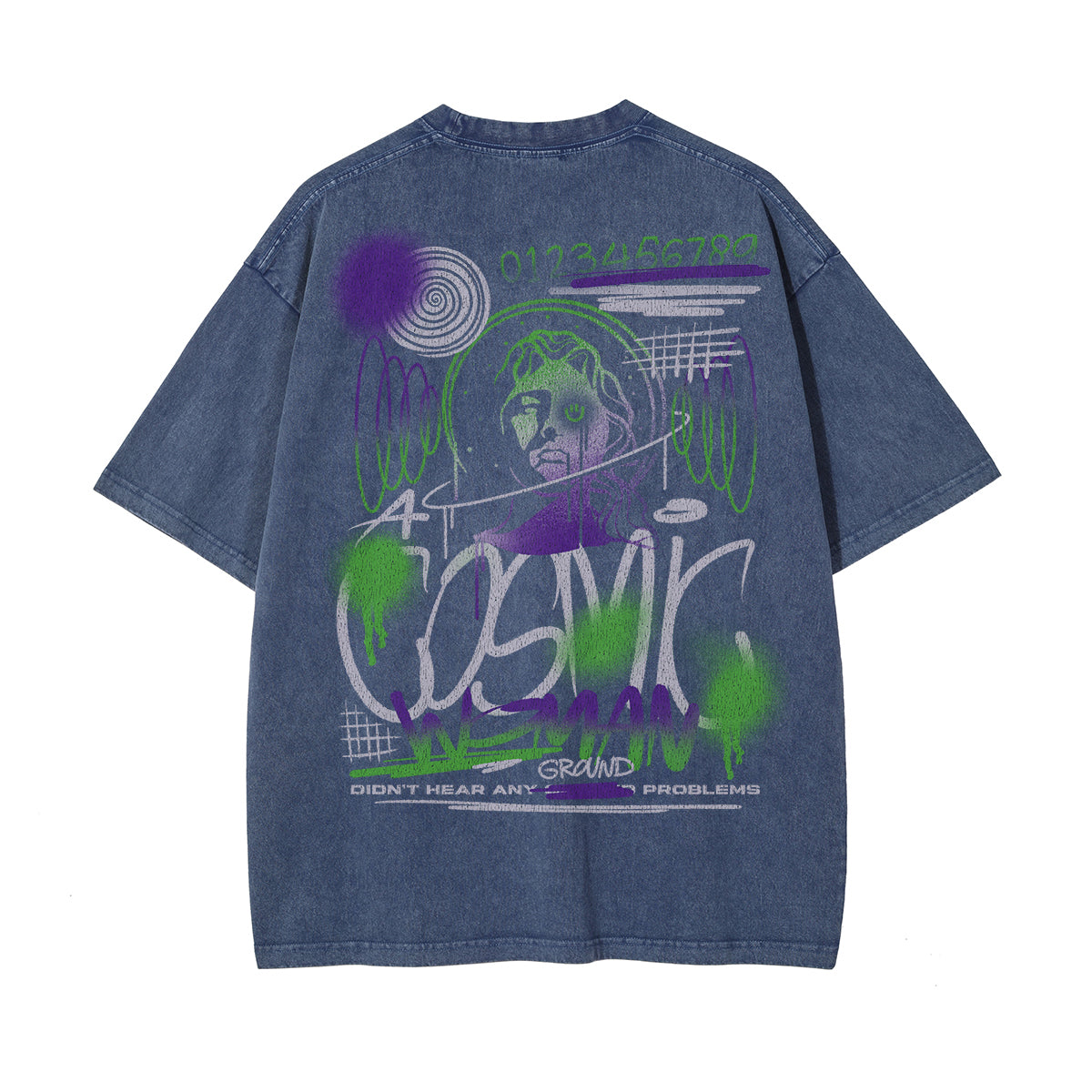 Heavyweight Aesthetic Graphic T Shirt-INNBLAC Fashion Apparel