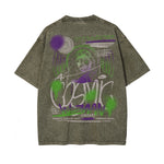 Heavyweight Aesthetic Graphic T Shirt-INNBLAC Fashion Apparel