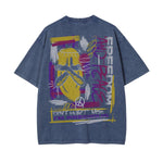 Heavyweight Streetwear Graphic T Shirt-INNBLAC Fashion Apparel