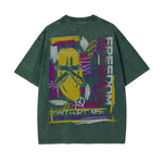 Heavyweight Streetwear Graphic T Shirt-INNBLAC Fashion Apparel
