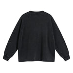 Women's Heavyweight Waffle-knit Long Sleeve T Shirt-INNBLAC Fashion Apparel