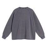 Women's Heavyweight Waffle-knit Long Sleeve T Shirt-INNBLAC Fashion Apparel