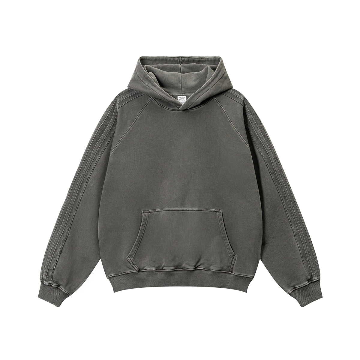 Heavyweight Washed Baggy Fit Hoodie-INNBLAC Fashion Apparel