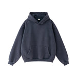 Heavyweight Washed Kangaroo Pocket Hoodie-INNBLAC Fashion Apparel