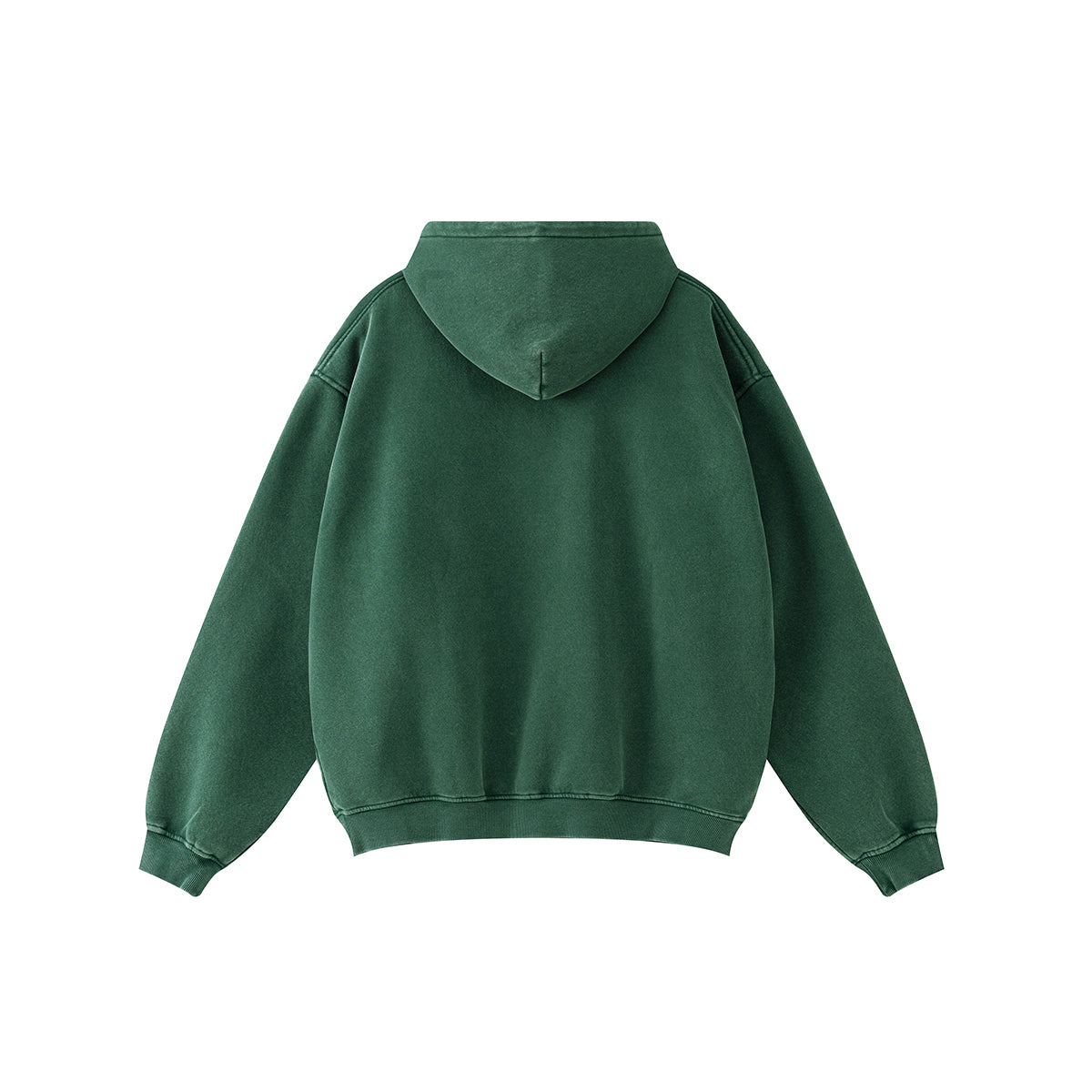 Heavyweight Washed Kangaroo Pocket Hoodie-INNBLAC Fashion Apparel