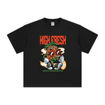 High Fresh Pineapple Cartoon T Shirt-INNBLAC Fashion Apparel