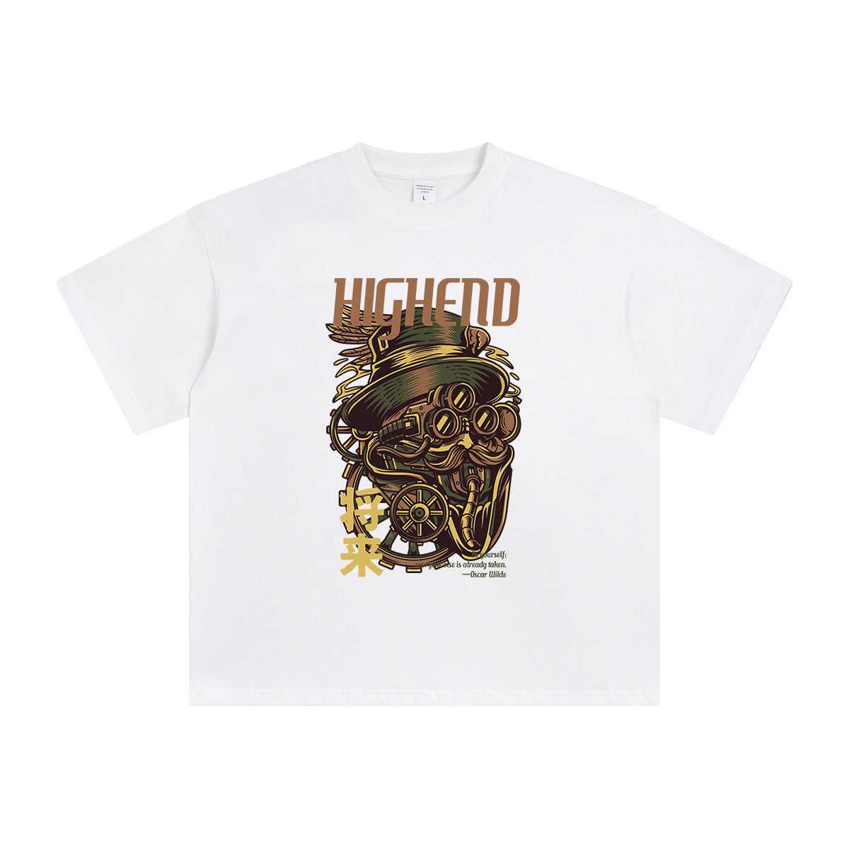 Highend Japanese Kanji Graphic T Shirt-INNBLAC Fashion Apparel