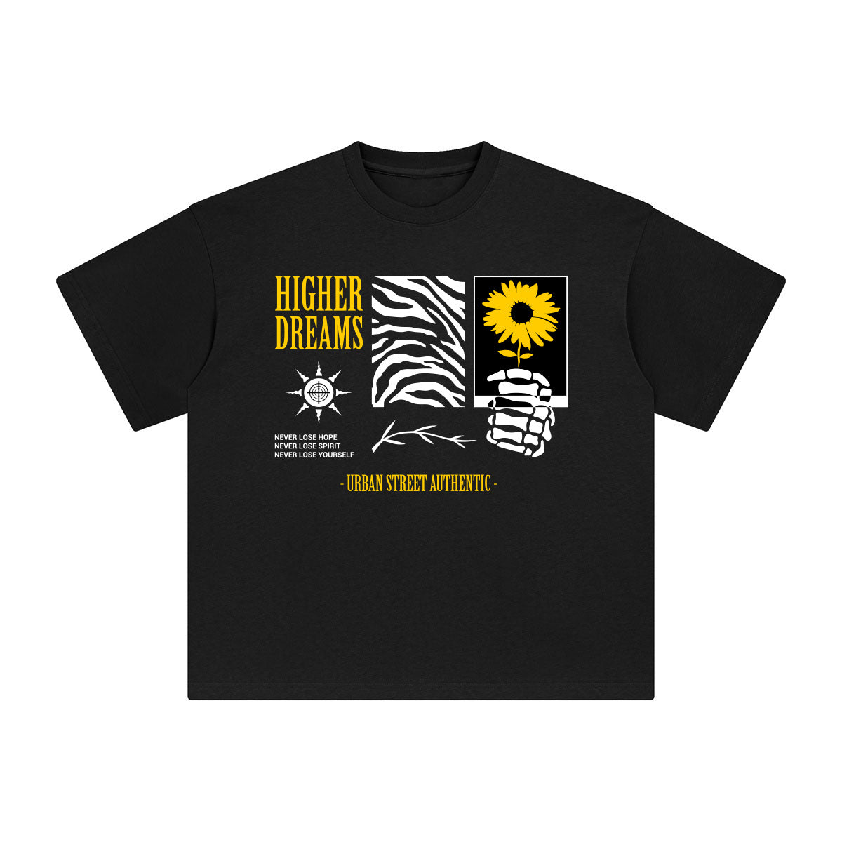 Higher Dreams Aesthetic Graphic Tee-INNBLAC Fashion Apparel