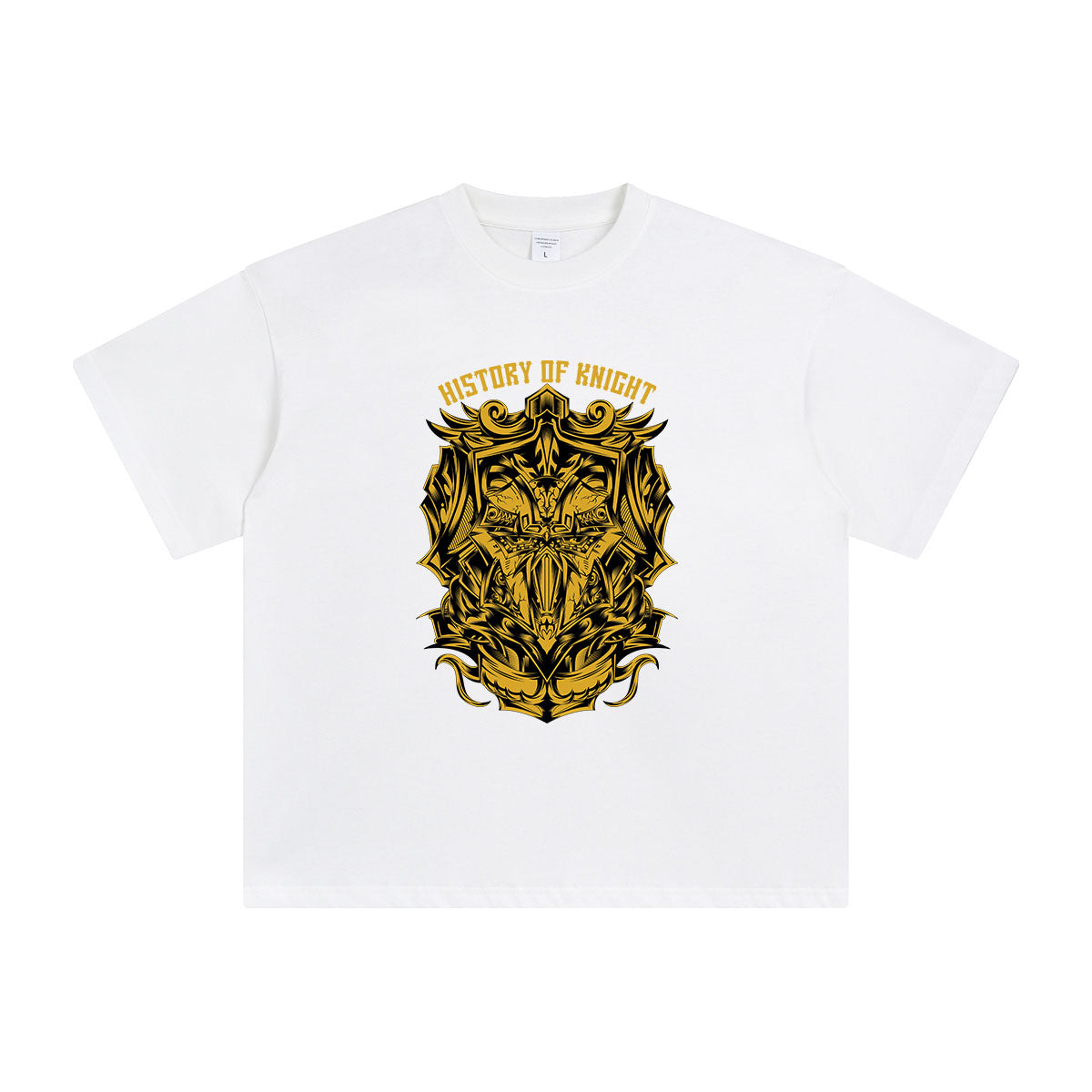 History of Knight Graphic Tee-INNBLAC Fashion Apparel