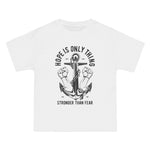 Hope ls Only Thing Graphic Tee-INNBLAC Fashion Apparel