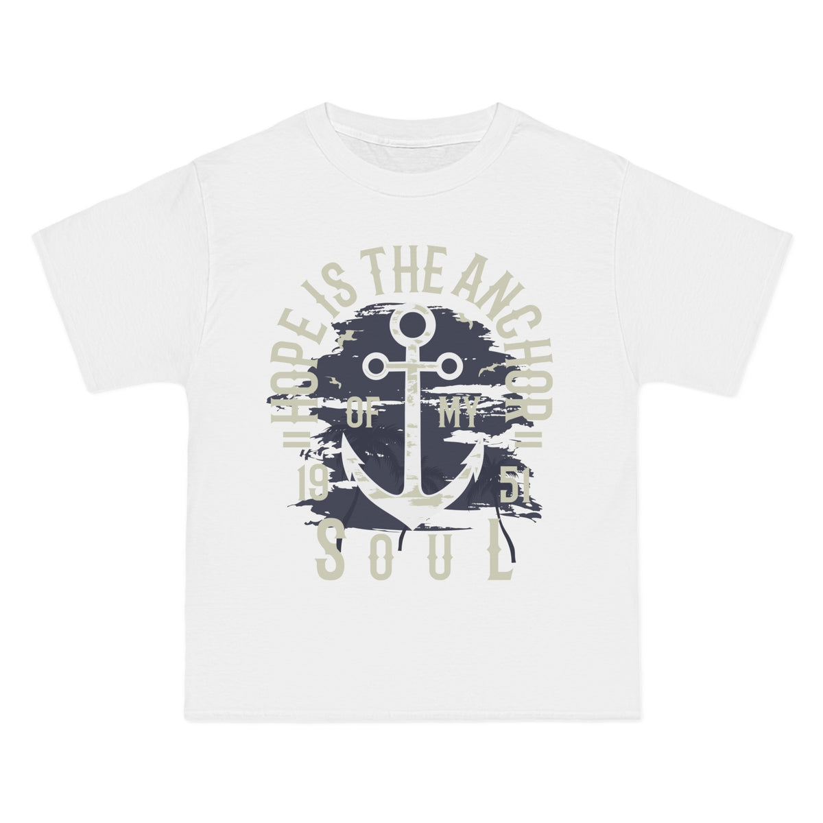 Hope ls The Anchor Graphic Tee-INNBLAC Fashion Apparel