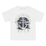 Hope ls The Anchor Graphic Tee-INNBLAC Fashion Apparel