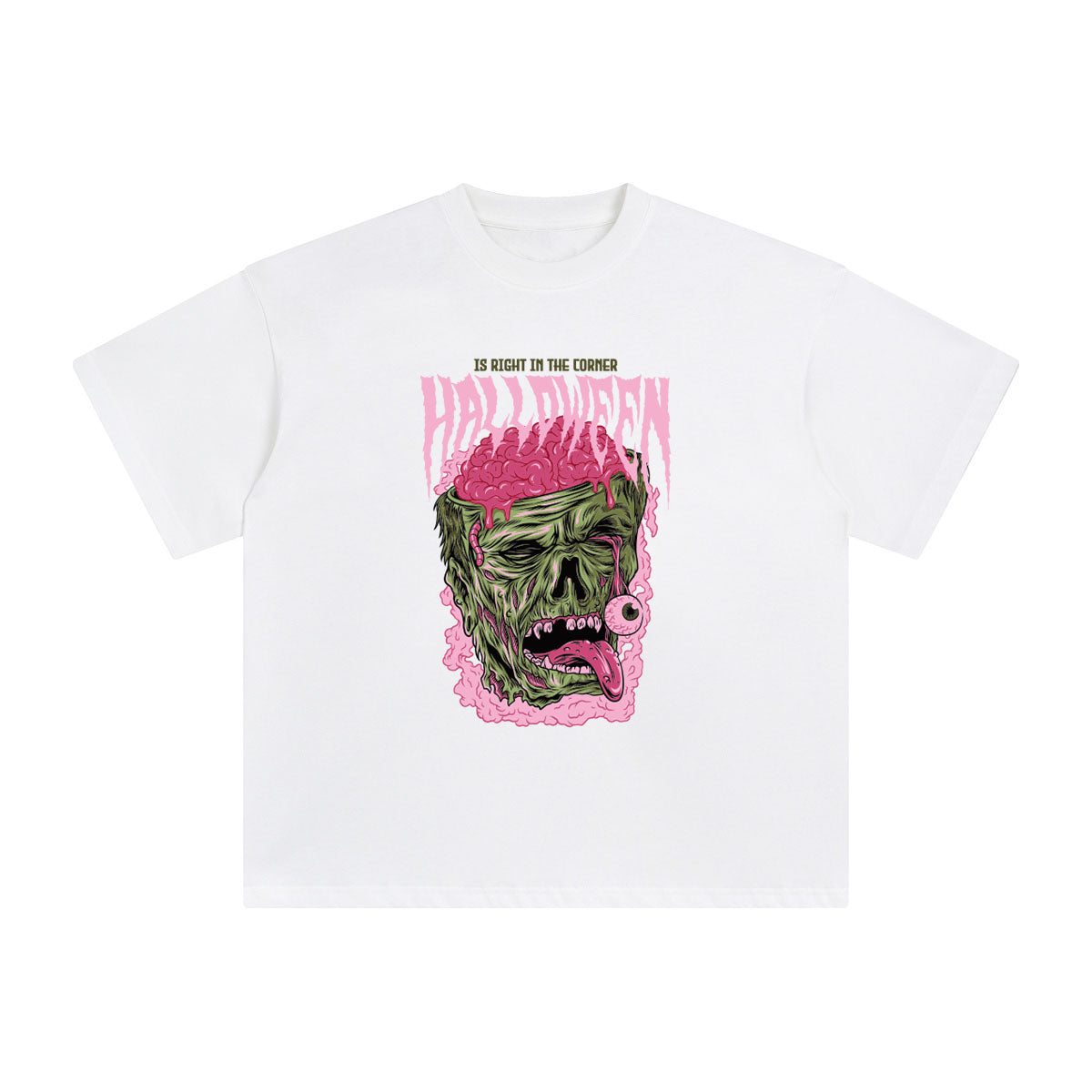 Horror Ghost Halloween Graphic Tee-INNBLAC Fashion Apparel