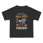 Horse Racer Graphic Tee-INNBLAC Fashion Apparel