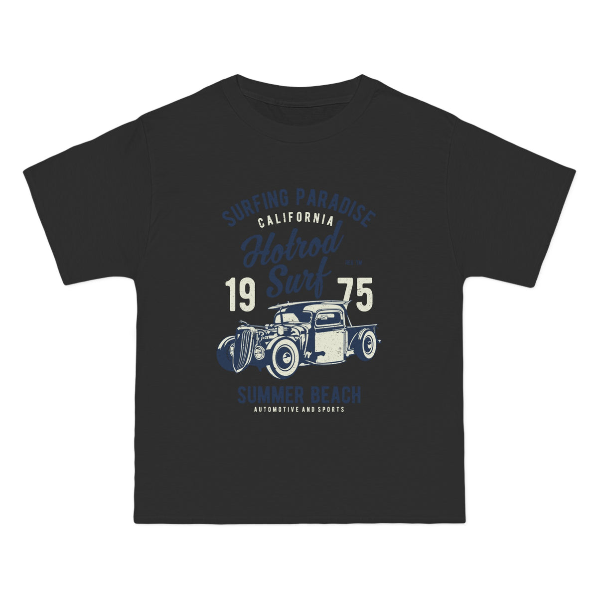 Hotrod Surf Retro Graphic Tee-INNBLAC Fashion Apparel