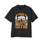 House & Slogan Graphic Tee-INNBLAC Fashion Apparel