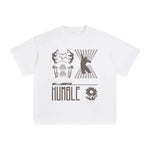 Humble Abstract Art Graphic Tee-INNBLAC Fashion Apparel