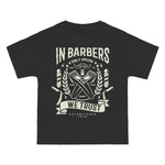 In Barbers We Trust Graphic Tee-INNBLAC Fashion Apparel