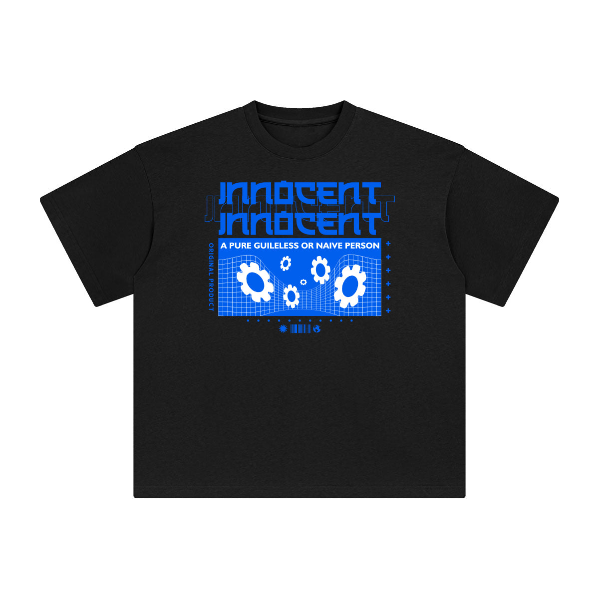 Innocent Abstract Graphic Tee-INNBLAC Fashion Apparel