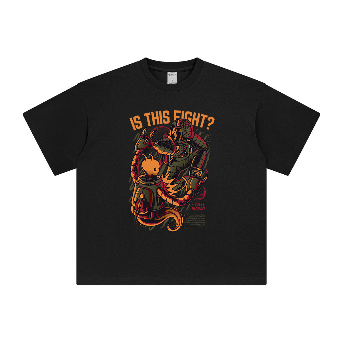 Is This Fight Monster Graphic Tee-INNBLAC Fashion Apparel