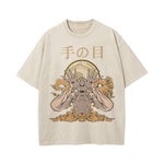 Japanese Kanji Creature Graphic Tee-INNBLAC Fashion Apparel