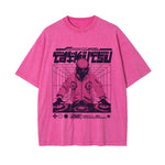 Japanese Y2K Streetwear Graphic Tee-INNBLAC Fashion Apparel