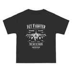 Jet Fighter Retro Graphic Tee-INNBLAC Fashion Apparel
