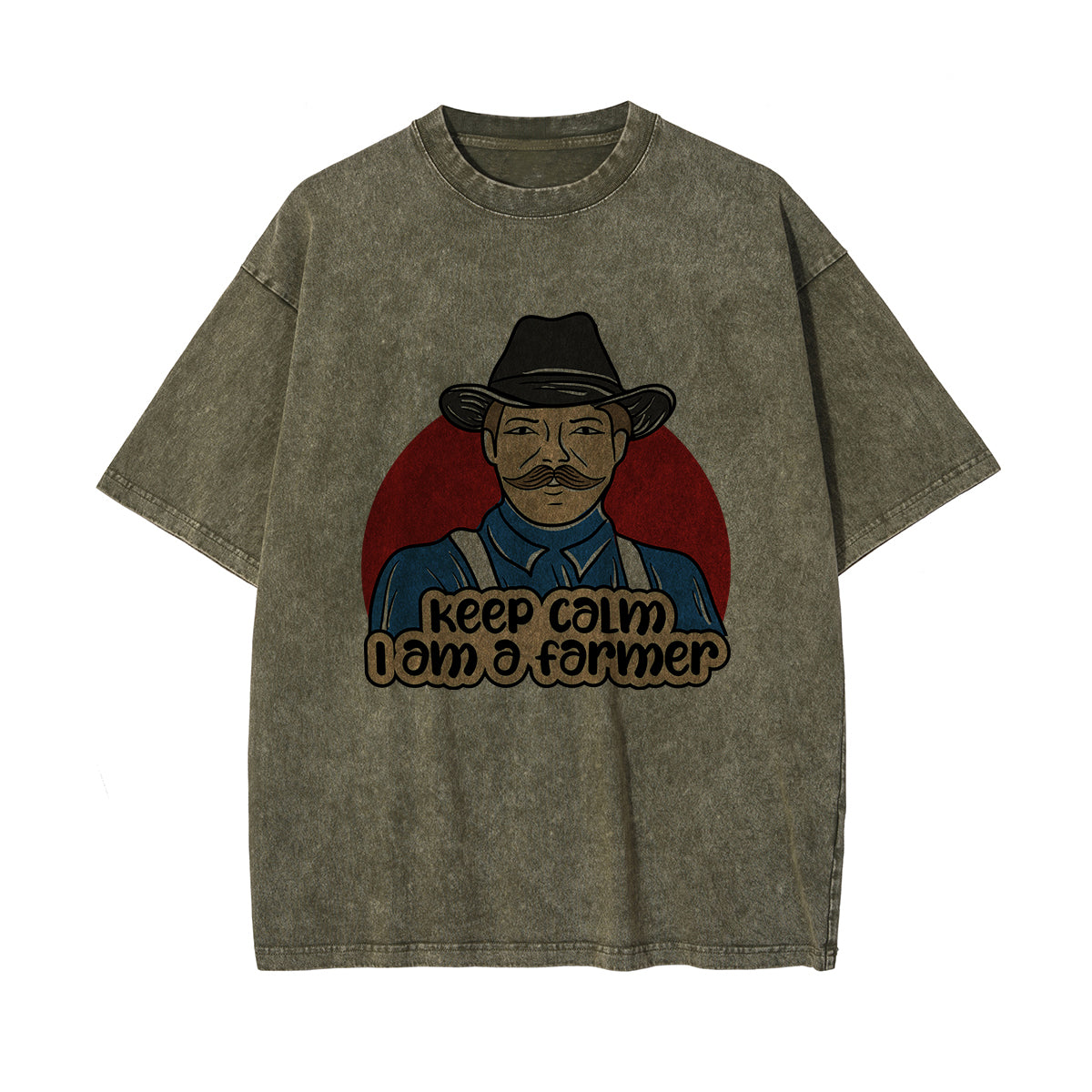 Keep Calm I Am A Farmer Graphic Tee-INNBLAC Fashion Apparel