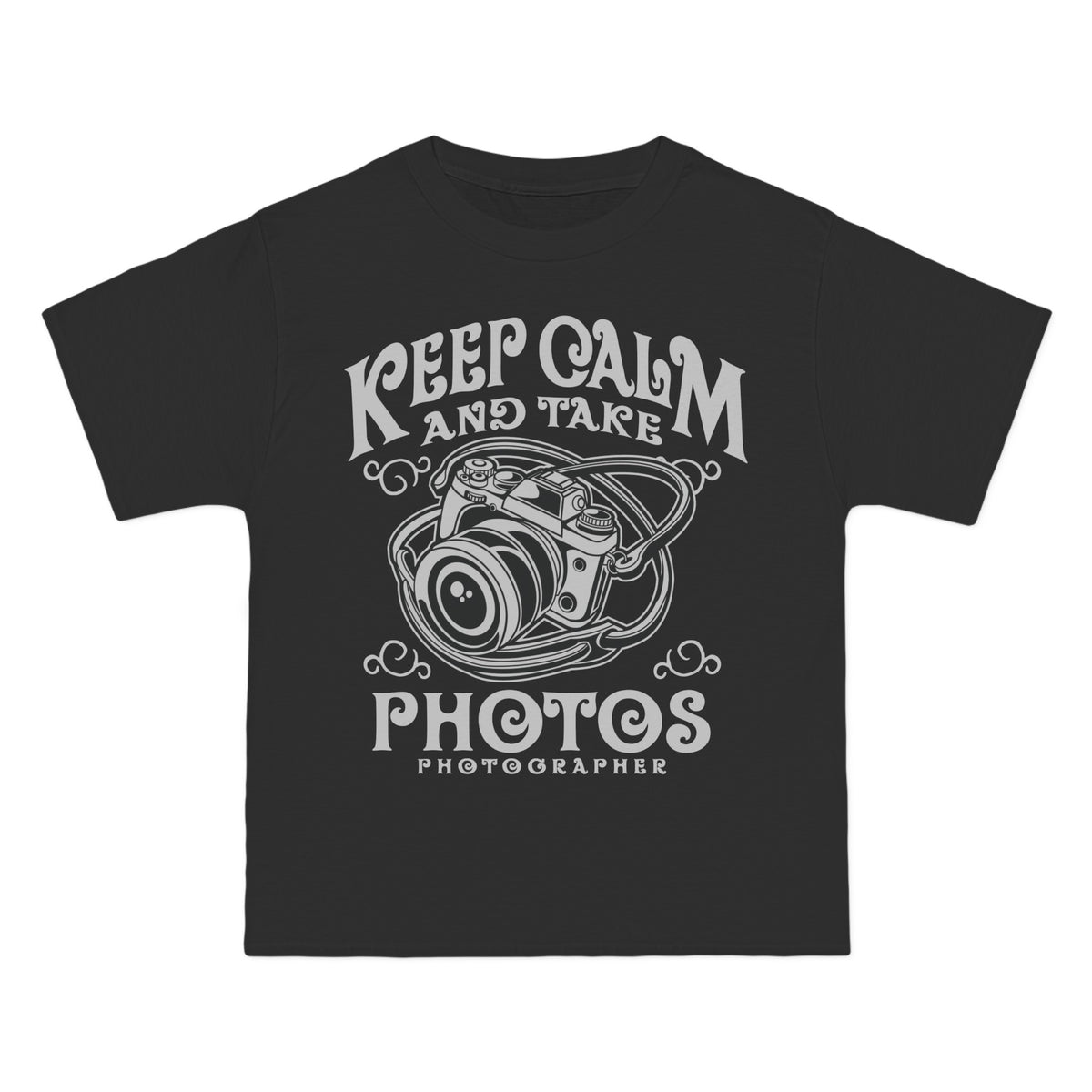 Keep Calm & Take Photos Graphic Tee-INNBLAC Fashion Apparel