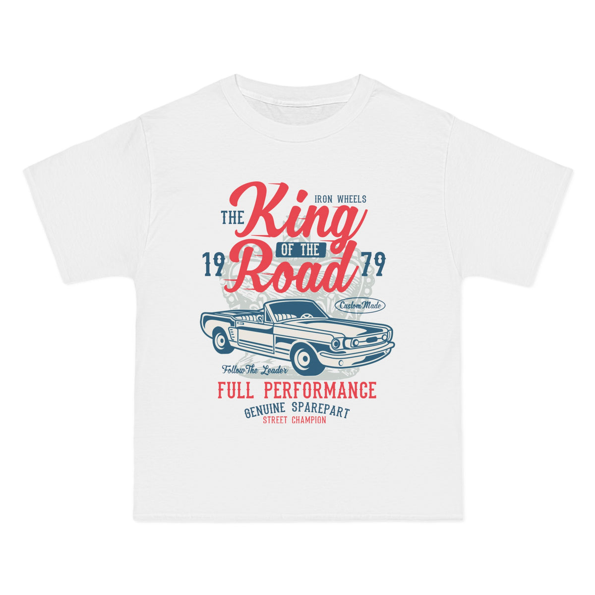 King Of The Road Retro Graphic Tee-INNBLAC Fashion Apparel