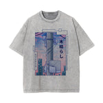 Kogarashi Japanese Kanji Graphic Tee-INNBLAC Fashion Apparel