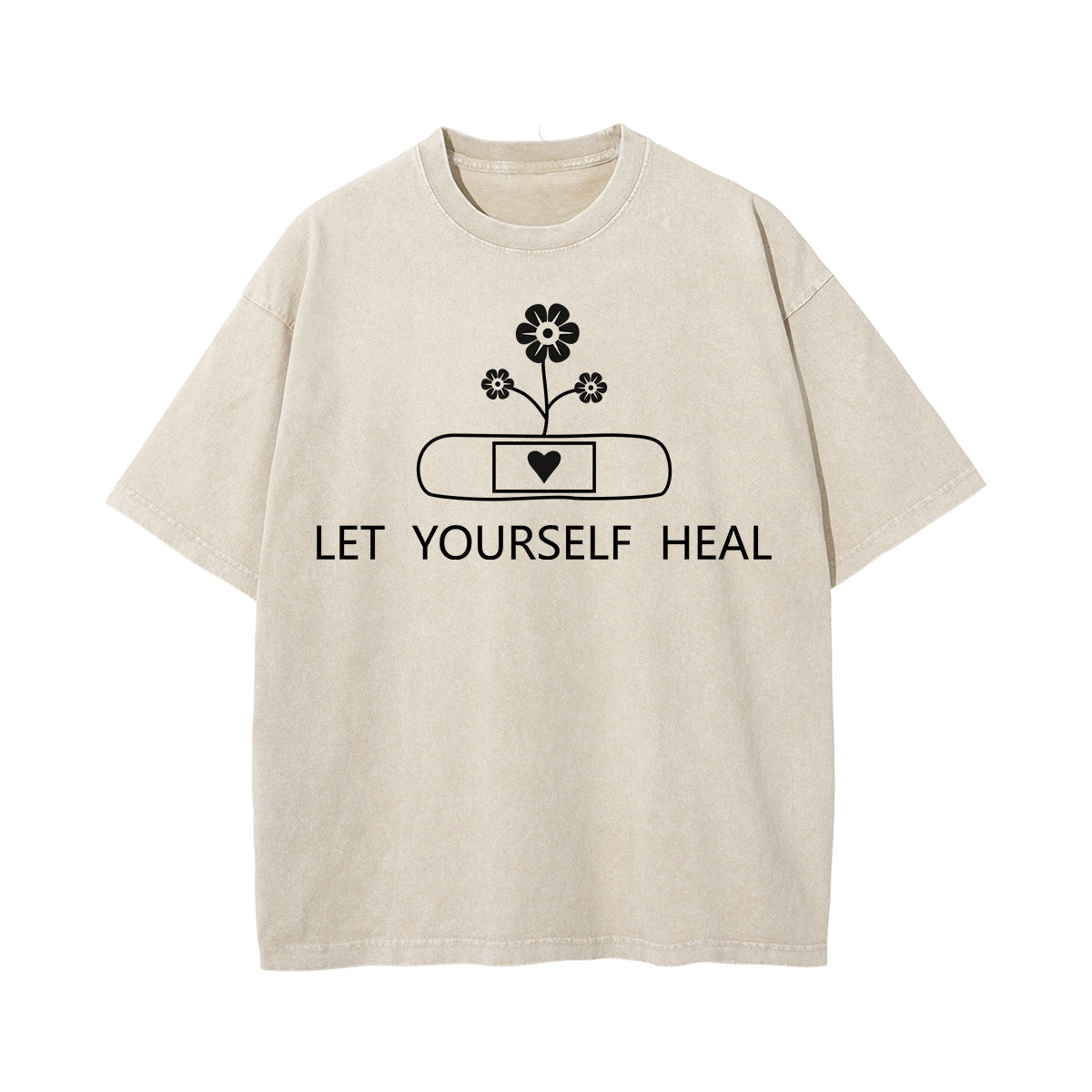 Let Yourself Heal Graphic Tee-INNBLAC Fashion Apparel