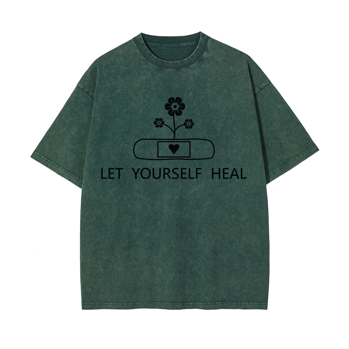 Let Yourself Heal Graphic Tee-INNBLAC Fashion Apparel