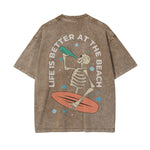 Life Is Better At The Beach Graphic Tee-INNBLAC Fashion Apparel