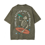 Life Is Better At The Beach Graphic Tee-INNBLAC Fashion Apparel
