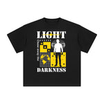 Light Abstract Graphic Tee-INNBLAC Fashion Apparel