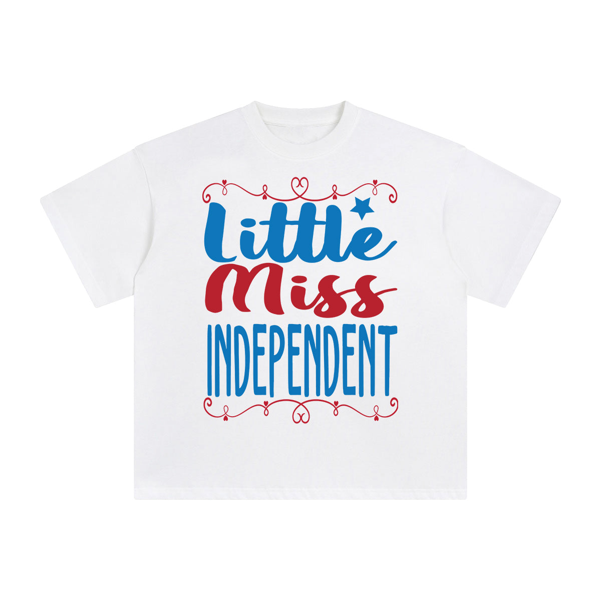 Little Miss Independent Graphic Tee-INNBLAC Fashion Apparel
