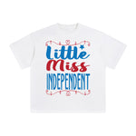 Little Miss Independent Graphic Tee-INNBLAC Fashion Apparel