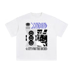 London a City for the Riches Abstract Graphic Tee-INNBLAC Fashion Apparel