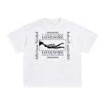 Lonesome Abstract Graphic Tee-INNBLAC Fashion Apparel