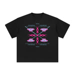 Lonesomeness Abstract Graphic Tee-INNBLAC Fashion Apparel