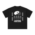 Looking for Love Abstract Graphic Tee-INNBLAC Fashion Apparel