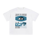 Looking for Somebody Abstract Graphic Tee-INNBLAC Fashion Apparel