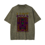 Lust Colorful Vibes Graphic Tee-INNBLAC Fashion Apparel