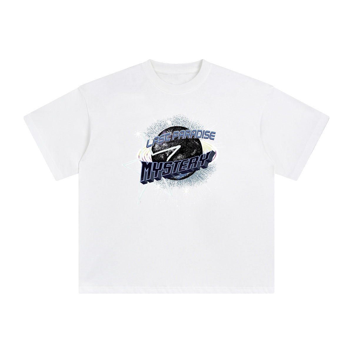 MYSTERY Planet Graphic T Shirt-INNBLAC Fashion Apparel